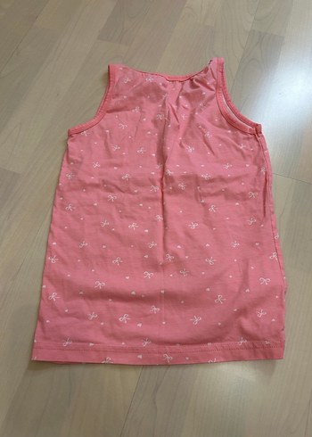 Kız Çocuk Pembe Atlet - Görsel 3