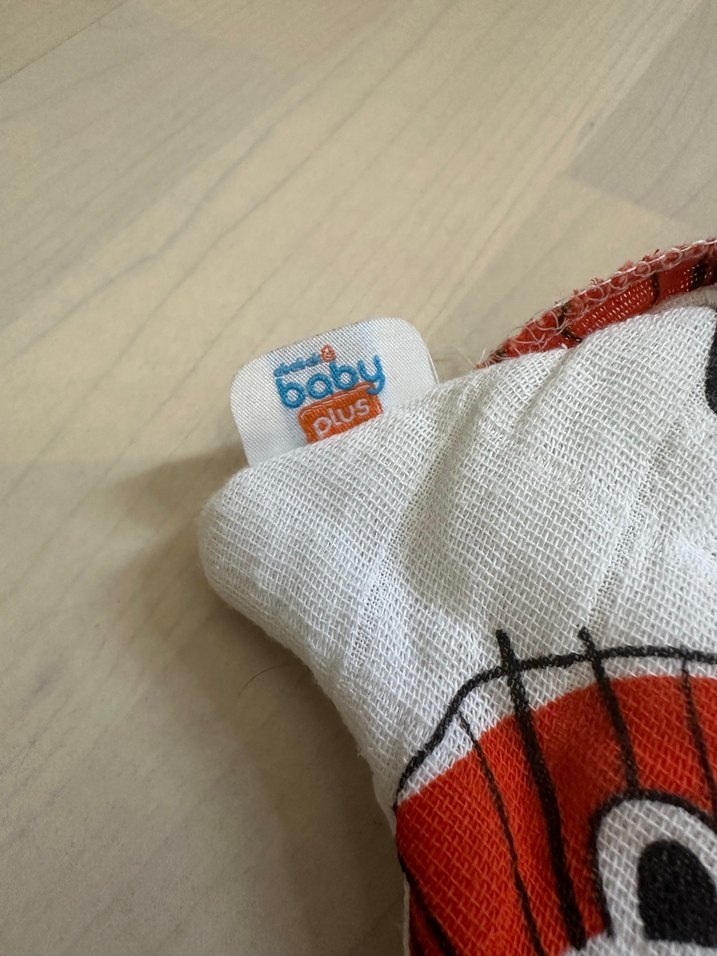 Baby Plus Aslan Desenli Müslin Bebek Minderi - Görsel 3