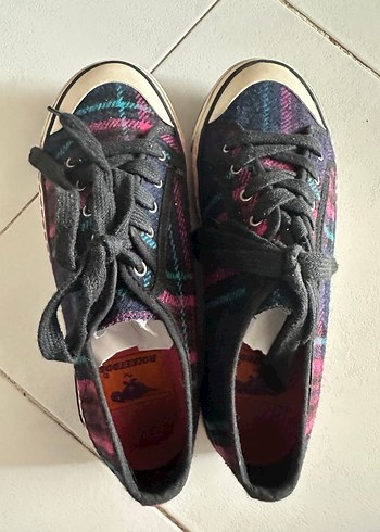 Rocket Dog Kadın Sneaker | Ekose Desen | Günlük Rahat Ayakkabı - Görsel 3