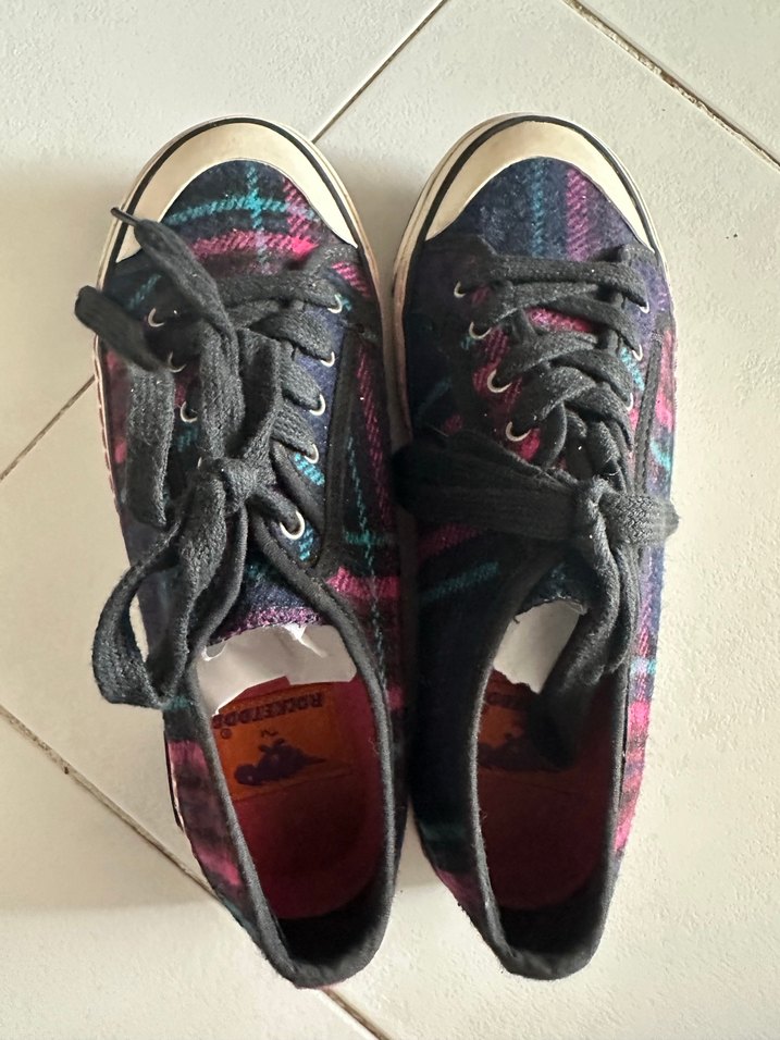 Rocket Dog Kadın Sneaker | Ekose Desen | Günlük Rahat Ayakkabı - Görsel 3