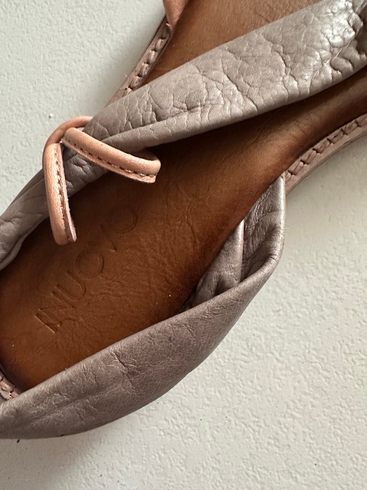 Inuovo %100 Deri Sandalet  35 Numara - Görsel 3