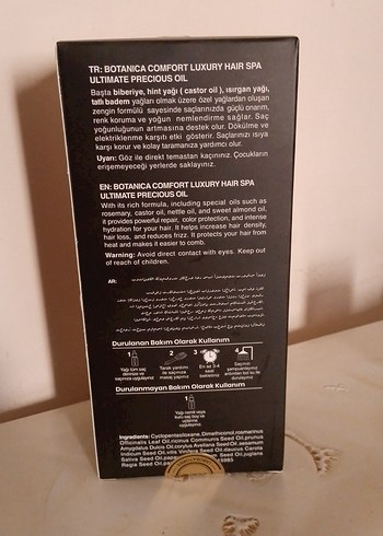 Botanica Comfort Ultimate Precious Oil Saç Bakım Yağı - Görsel 2