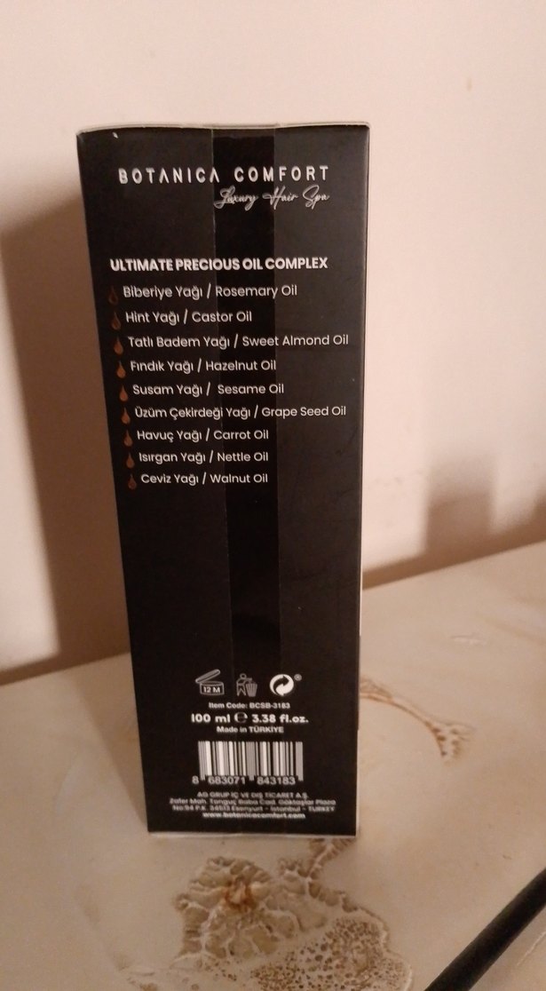 Botanica Comfort Ultimate Precious Oil Saç Bakım Yağı - Görsel 4