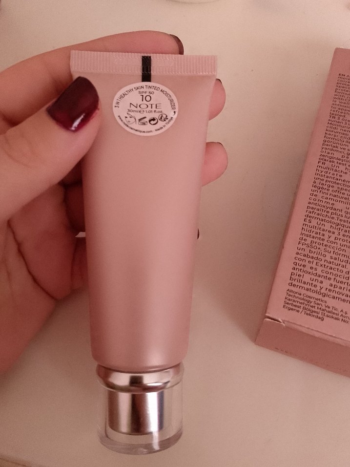 Note Cosmetique 3ü1 Arada BB Krem SPF50 - Görsel 4