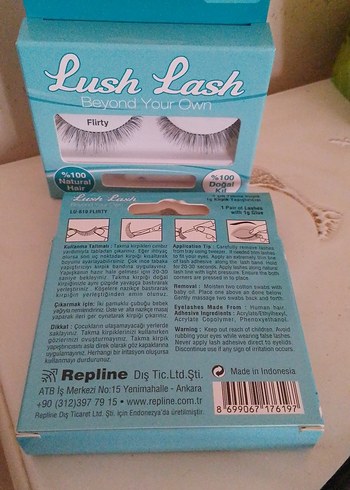 Lush Lash Doğal Görünümlü Flirty Takma Kirpik 2'li - Görsel 2