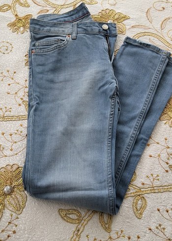 Levis Acik Mavi Slim Fit Denim Jean
