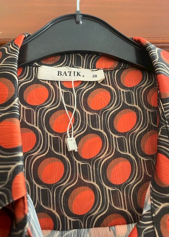 Kırmızı Puantiyeli Uzun Kollu Gömlek - Görsel 3