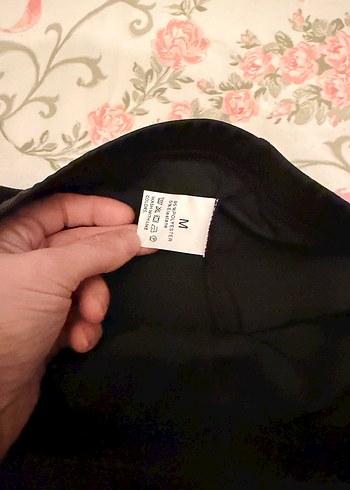 Kadın Siyah Yan Şeritli Midi Kumaş Pantolon - Görsel 7