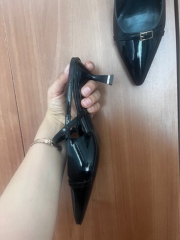 39 Beden siyah Renk Topuklu ayakkabı