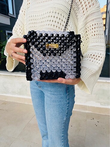 Zara Boncuk çanta