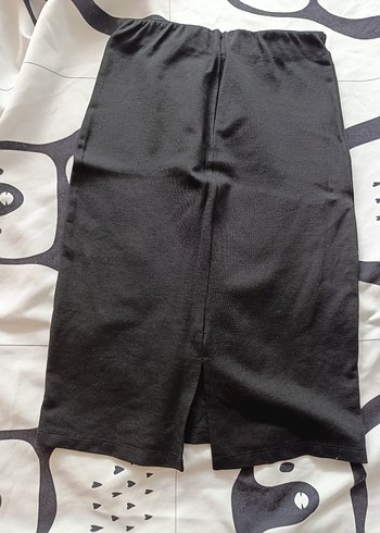 Siyah Midi Hamile Eteği - Görsel 2