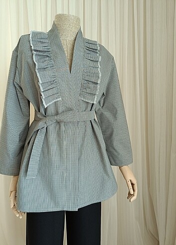 Poplin kimono 