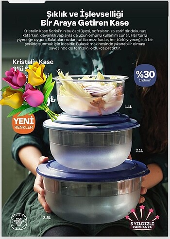 Tupperware 3?lü set