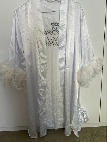 m Beden beyaz Renk Bride kimono m