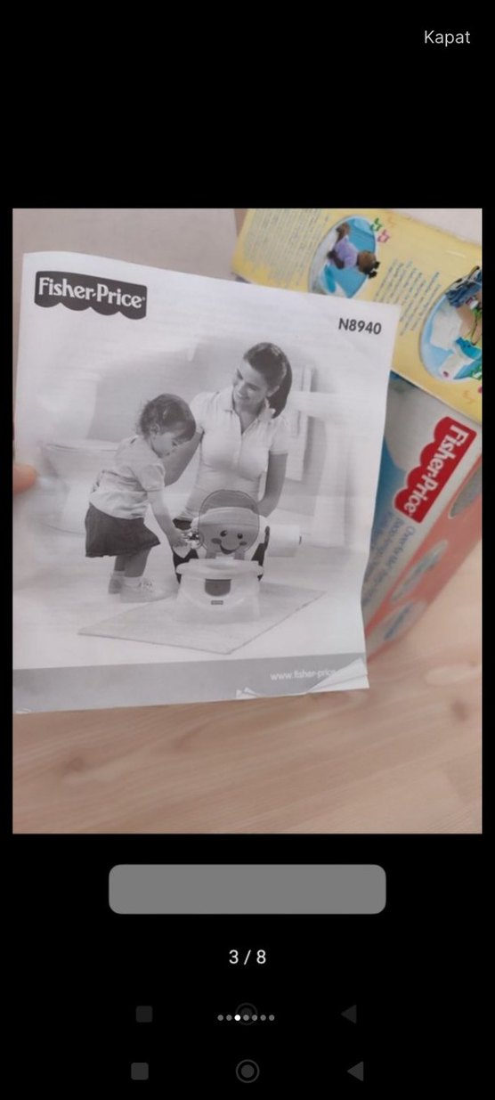 Fisher-Price Eğitici Tuvalet Türkçe - Görsel 2