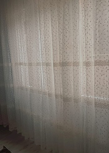 Taç tül perde