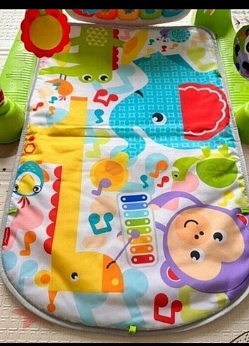 Beden çeşitli Renk Fisher price piyanolu oyun halısı