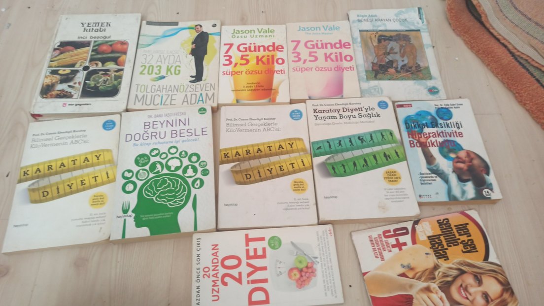 Diyet ve Sağlıklı Yaşam Kitapları Seti - Görsel 2