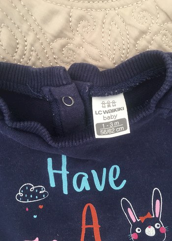 Uzun Kollu, Baskılı kız Bebek Takımı - Görsel 4