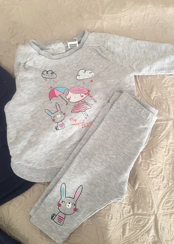 Uzun Kollu, Baskılı kız Bebek Takımı - Görsel 3