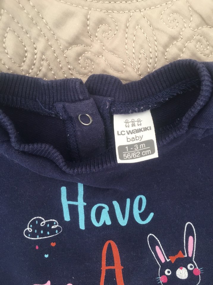 Uzun Kollu, Baskılı kız Bebek Takımı - Görsel 4