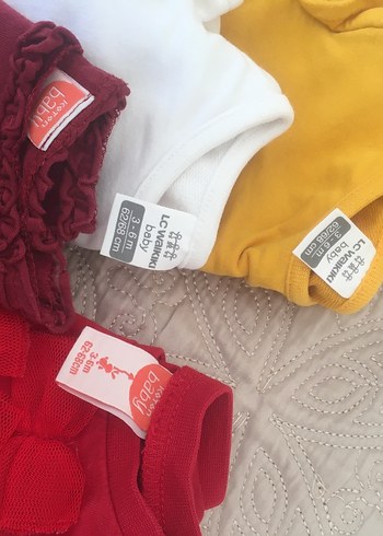 Kız bebek 3-6 ay uzun kollu tişört - Görsel 4