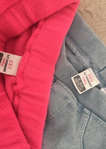 Pembe-gri Kız Tayt - Görsel 3