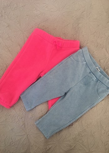 Pembe-gri Kız Tayt - Görsel 2