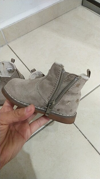 18 Beden camel Renk Kız bebek bot