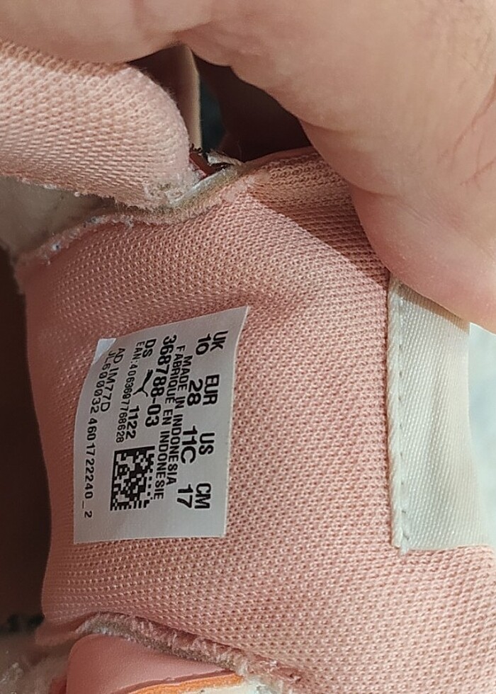 Puma kız çocuk spor ayakkabı - Görsel 3