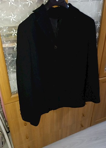 Düğmeli Siyah bayan Takım Ceketi ozel tasarım - Görsel 5
