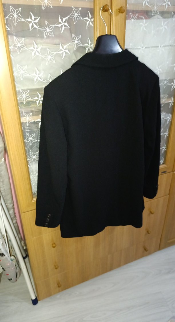 Düğmeli Siyah bayan Takım Ceketi ozel tasarım - Görsel 3