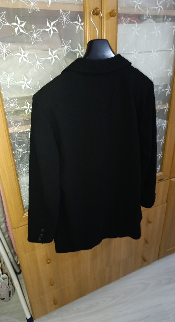 Düğmeli Siyah bayan Takım Ceketi ozel tasarım - Görsel 4