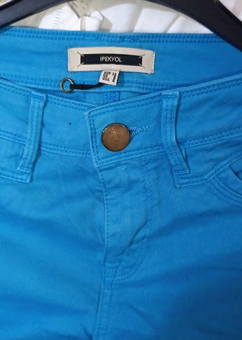 Mavi Kadın Denim Kumaş Pantolon bel 36 boy 110 cm - Görsel 6