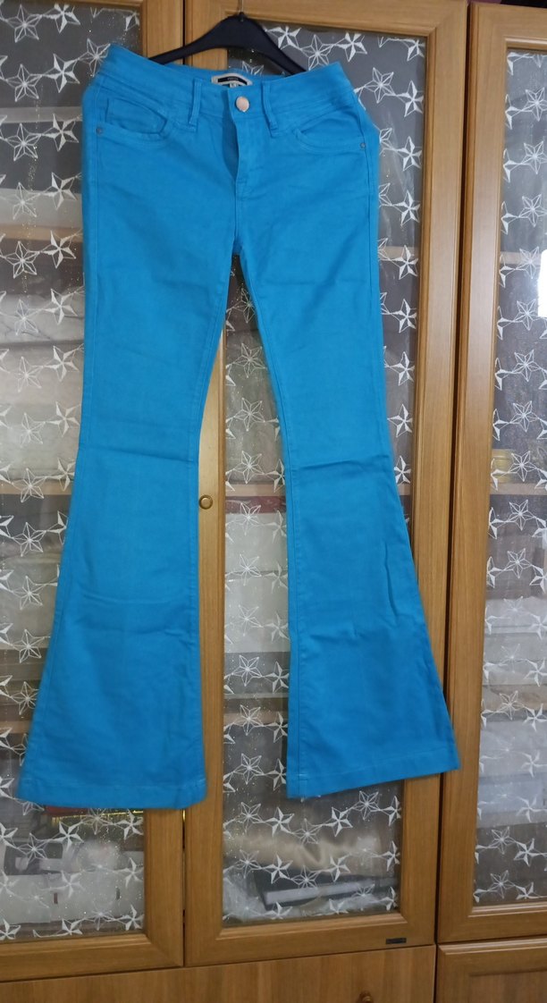 Mavi Kadın Denim Kumaş Pantolon bel 36 boy 110 cm - Görsel 2