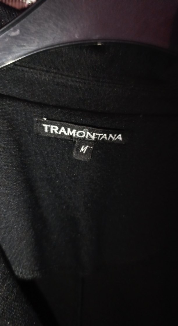 Kadın Siyah Keten Blazer Ceket - Görsel 2