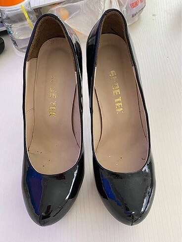 Shoe Tek Shoetek siyah rugan ayakkabı 39 numara