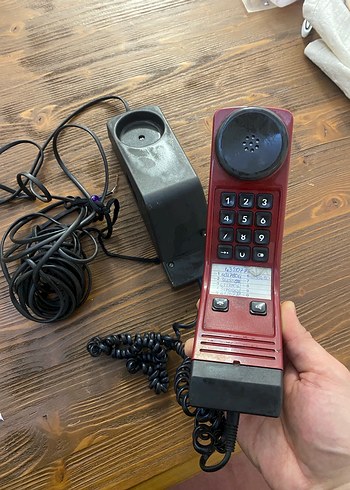 Vintage Duvar Telefonu - Görsel 3