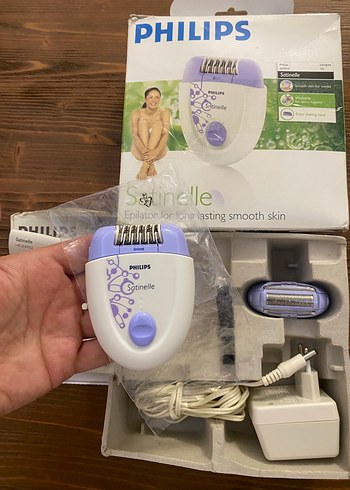 Beden Renk Philips Satinelle Mor Epilatör Epilasyon