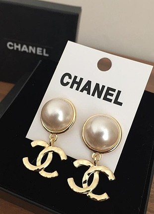Chanel Gold Küpe Chanel Küpe 100 İndirimli Gardrops
