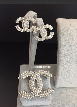 CHANEL GÜMÜŞ BROŞ