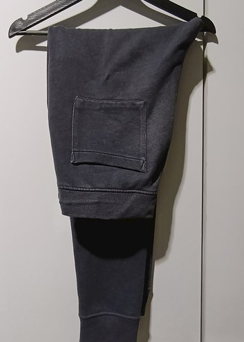 Fermuarlı Gri Eşofman - Görsel 8