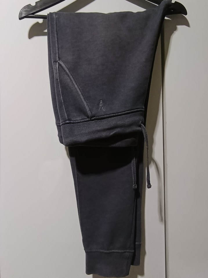 Fermuarlı Gri Eşofman - Görsel 2