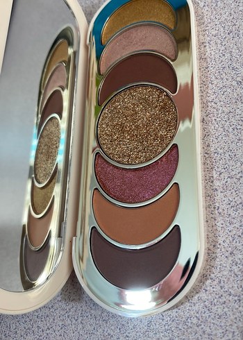 Bej Tonlarda Işıltılı Far Paleti - Görsel 3