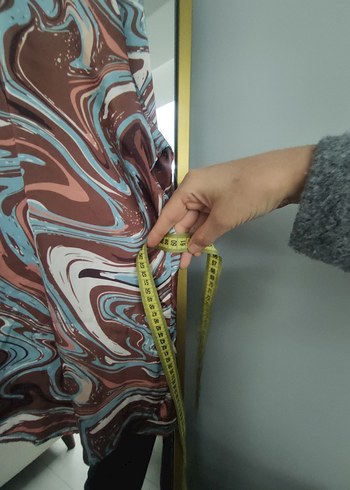 Kadın Çok Renkli Uzun Kollu Salaş Gömlek - Görsel 2