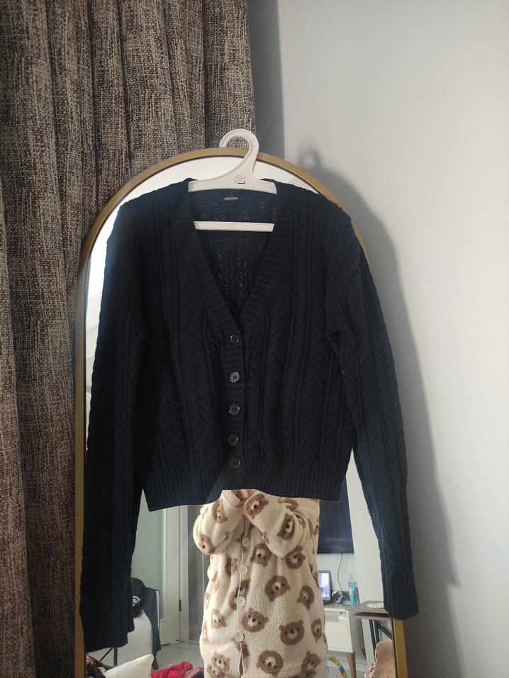 Laciver Kadın Hırka, Normal Boy, Düğmeli - Görsel 2