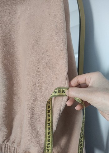 Kadın Bej Yarım Fermuarlı Sweatshirt - Görsel 2