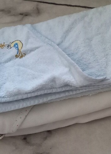 Beden beyaz Renk Toplu bebek banyo havlusu