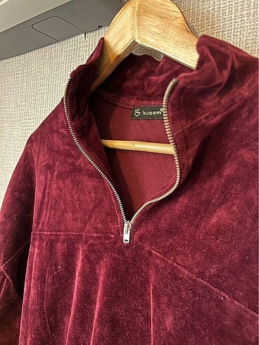 s Beden Kadife Sweatshirt