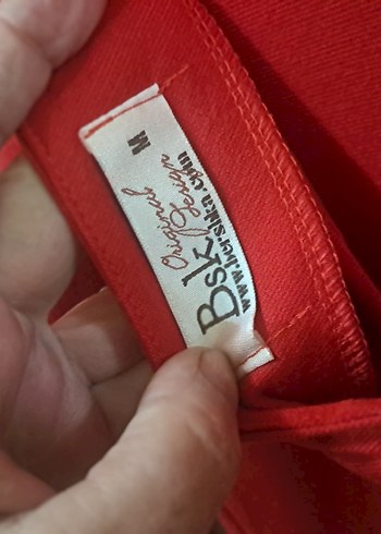 şık kırmızı sırt dekolteli mini elbise - Görsel 2